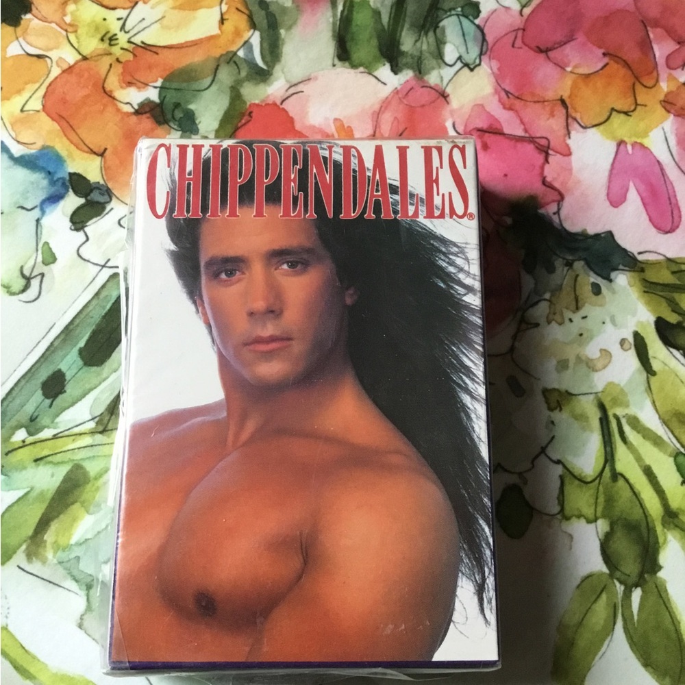 Chippendales playing Deck Cards 1991 new in sealed plastic